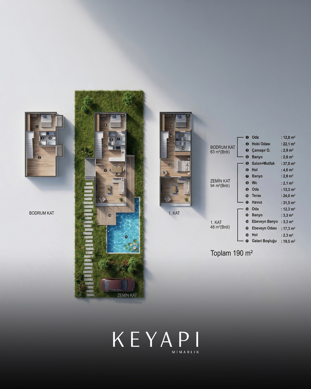 Alaçatı Villaları Projesi